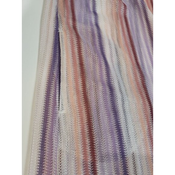 Haute Hippie Style Boho Sheer Dress Beach Swim Cover-up Womens Large - Picture 5 of 10